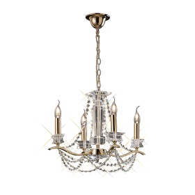 Nydia French Gold Crystal Ceiling Lights Diyas Multi Arm Crystal Fittings Nydia French Gold Crystal Ceiling Lights Diyas Multi Arm Crystal Fittings